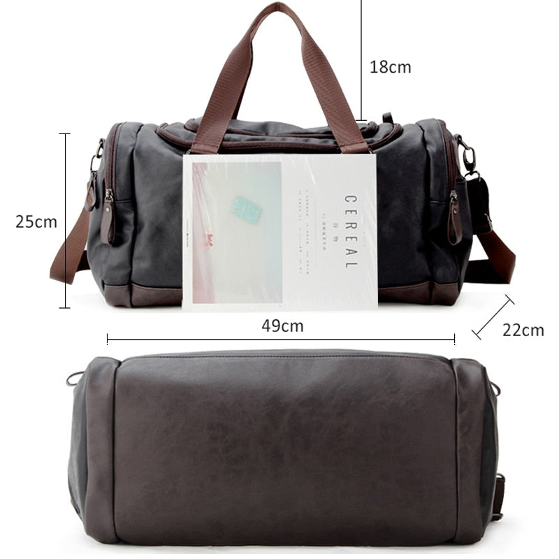 Travel Leather Bag