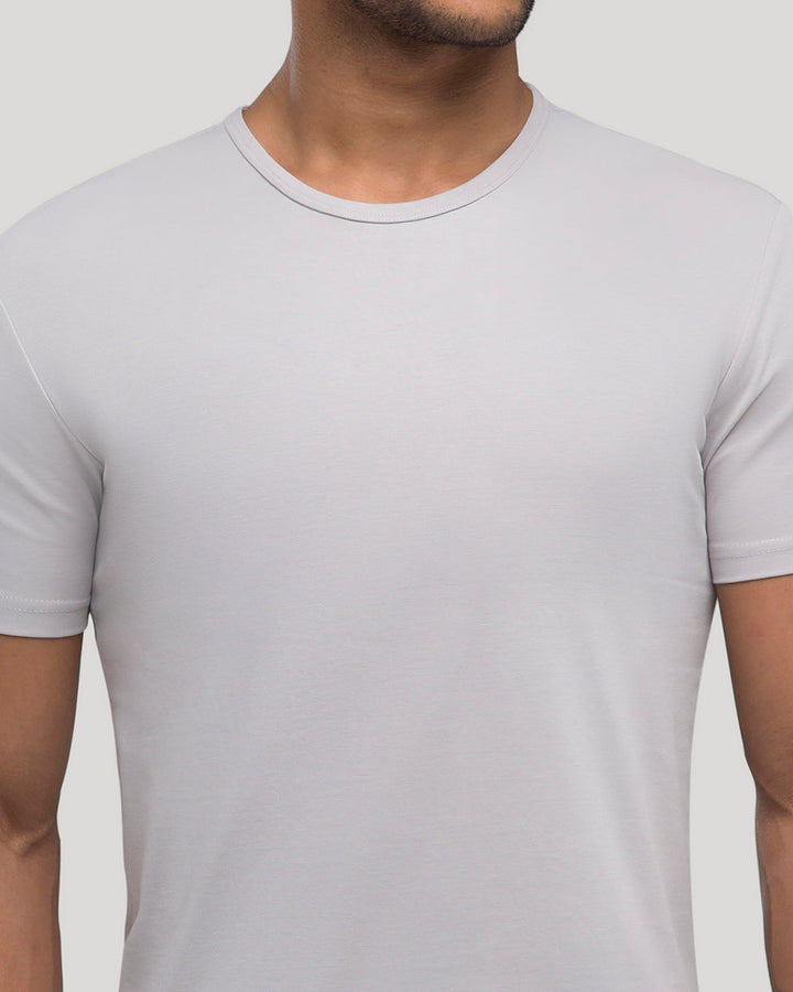 Crew Curve-Hem Tee