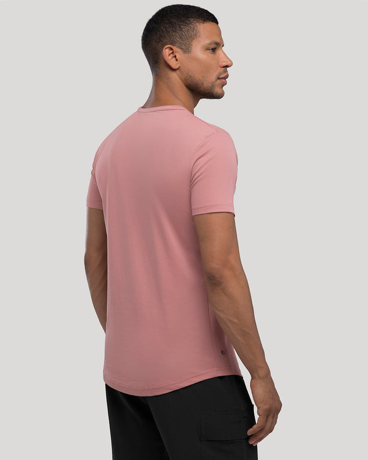 Crew Curve-Hem Tee