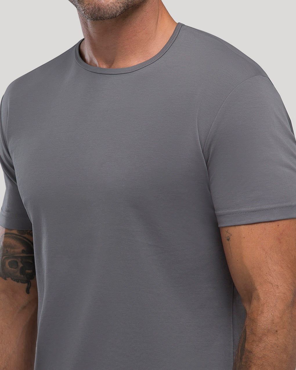 Crew Split-Hem Tee