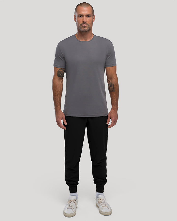 Crew Split-Hem Tee