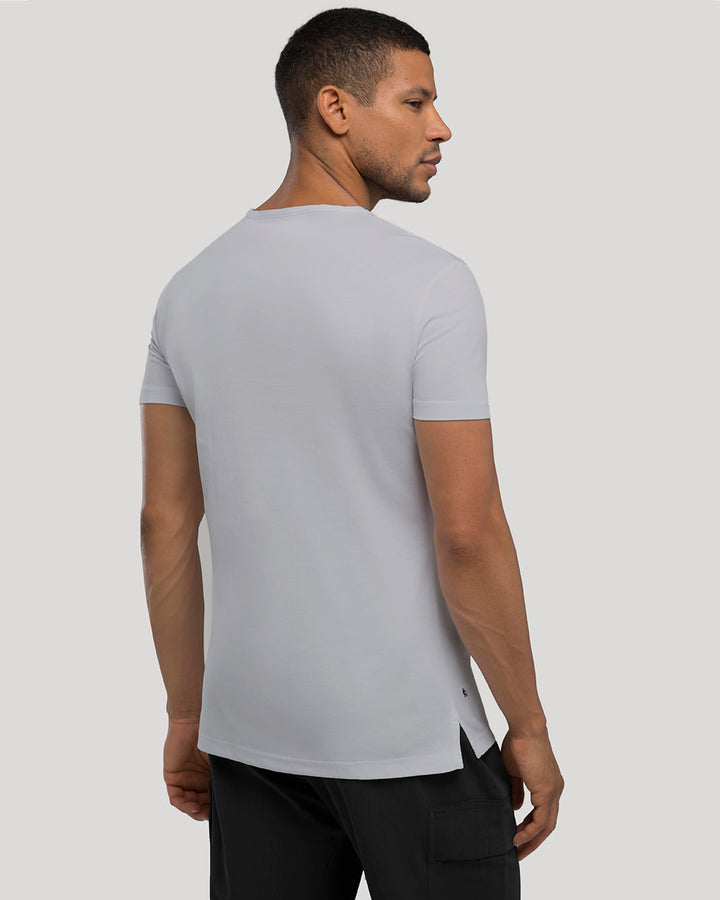 Crew Split-Hem Tee