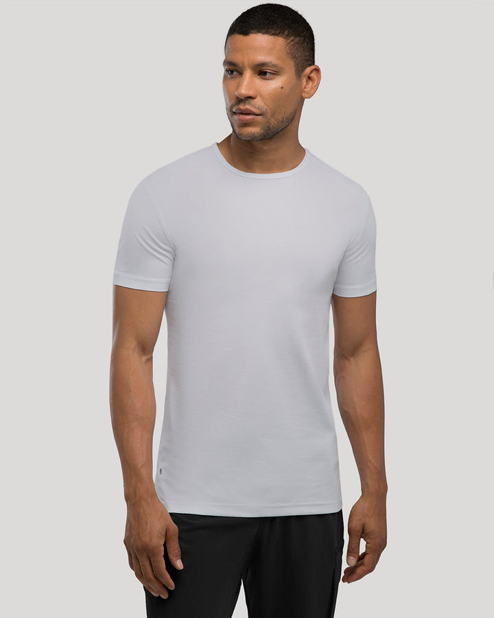 Crew Split-Hem Tee