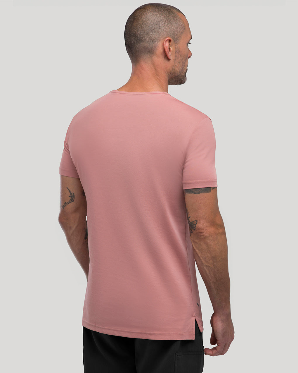 Crew Split-Hem Tee