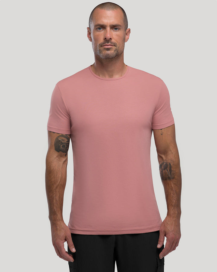 Crew Split-Hem Tee