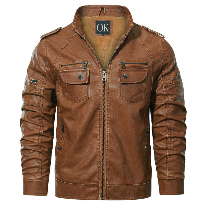 Fleece Biker Jacket