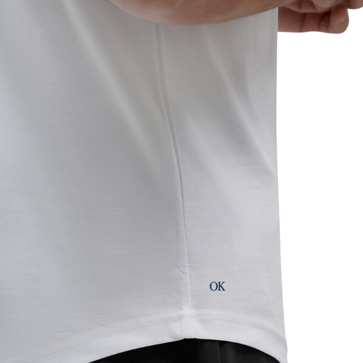 Crew Curve-Hem Tee