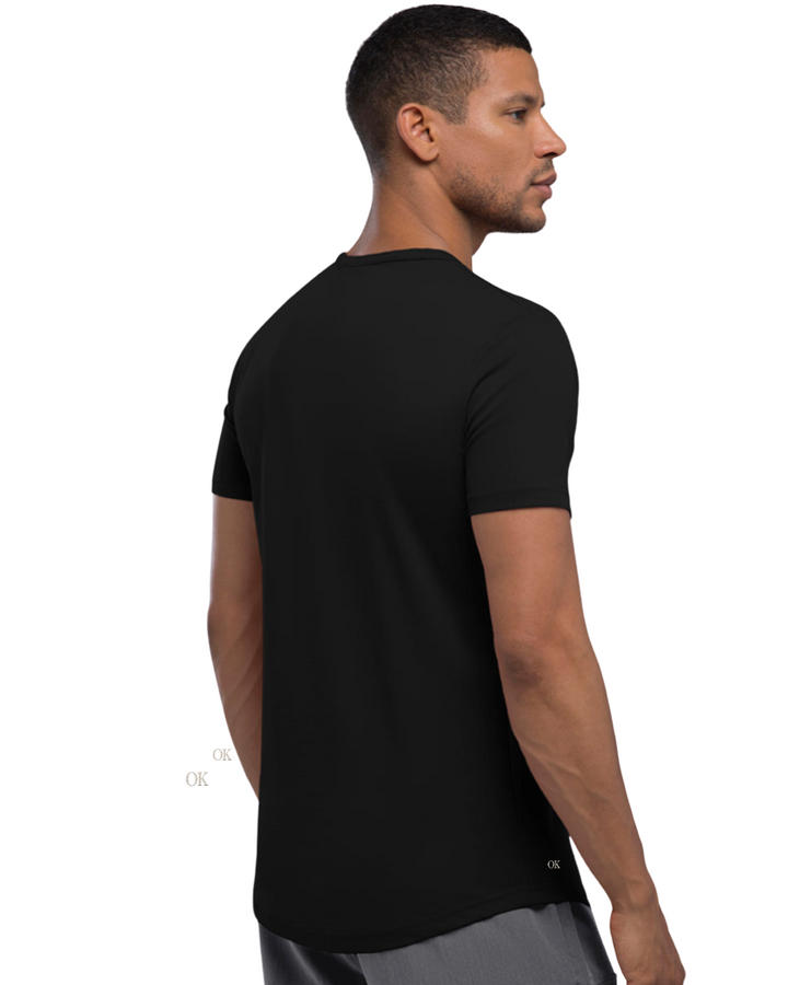 Crew Curve-Hem Tee