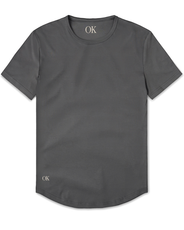 Crew Curve-Hem Tee