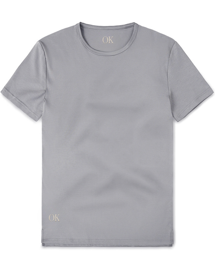 Crew Split-Hem Tee