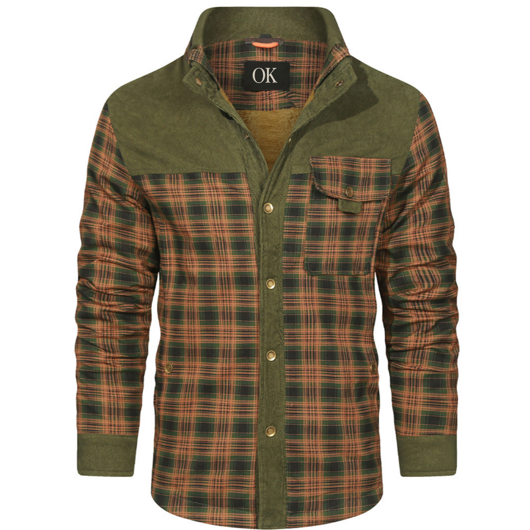 Plaid Shirt Jacket