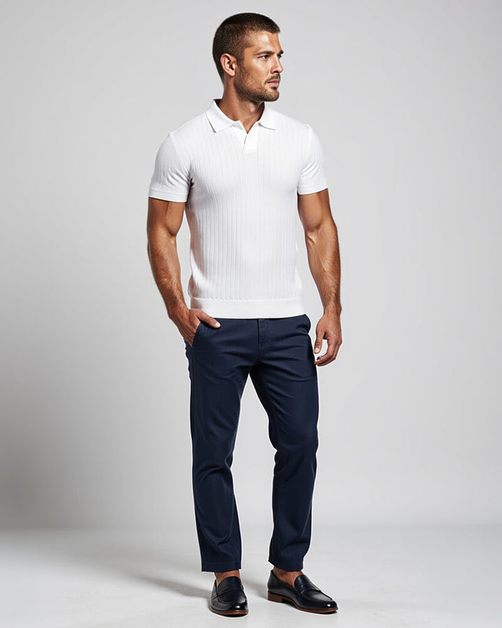 Bahamas Ribbed Polo