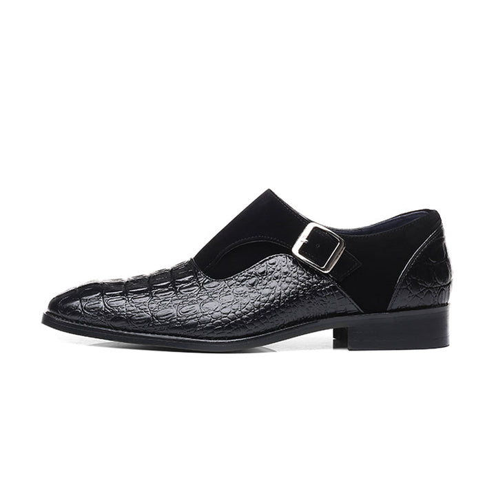 Snake Embossed Dress Shoes