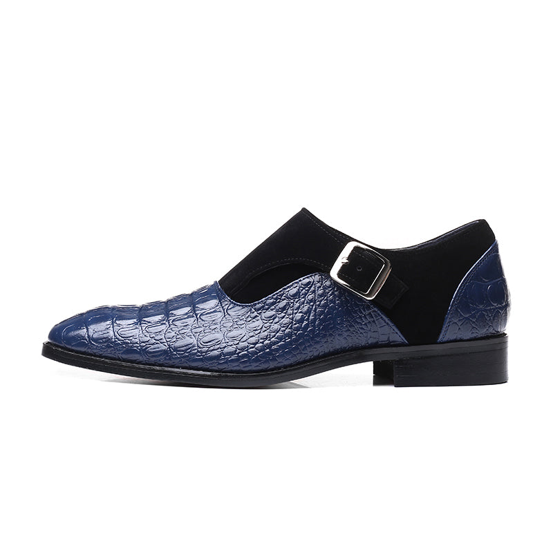 Snake Embossed Dress Shoes